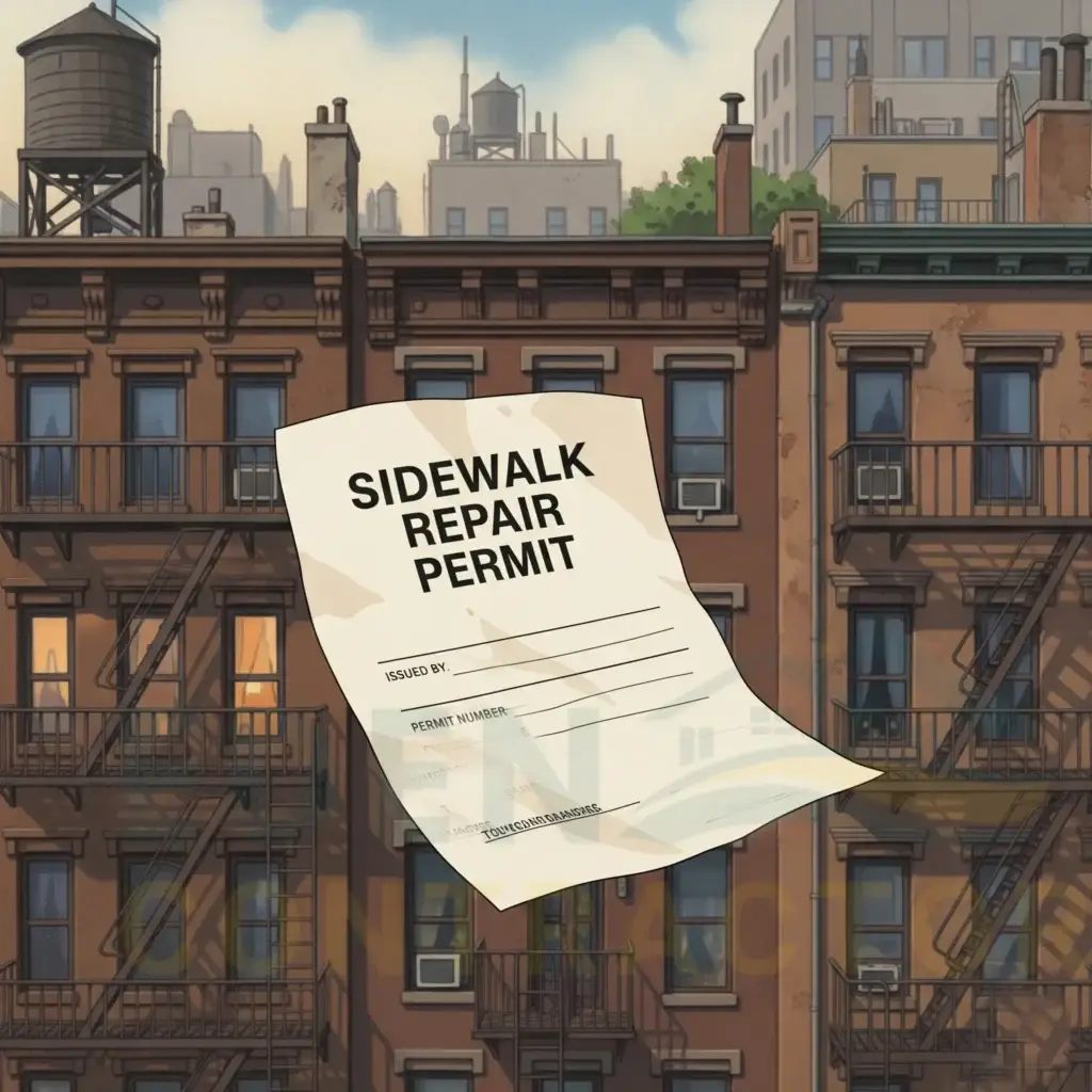 sidewalk repair permit